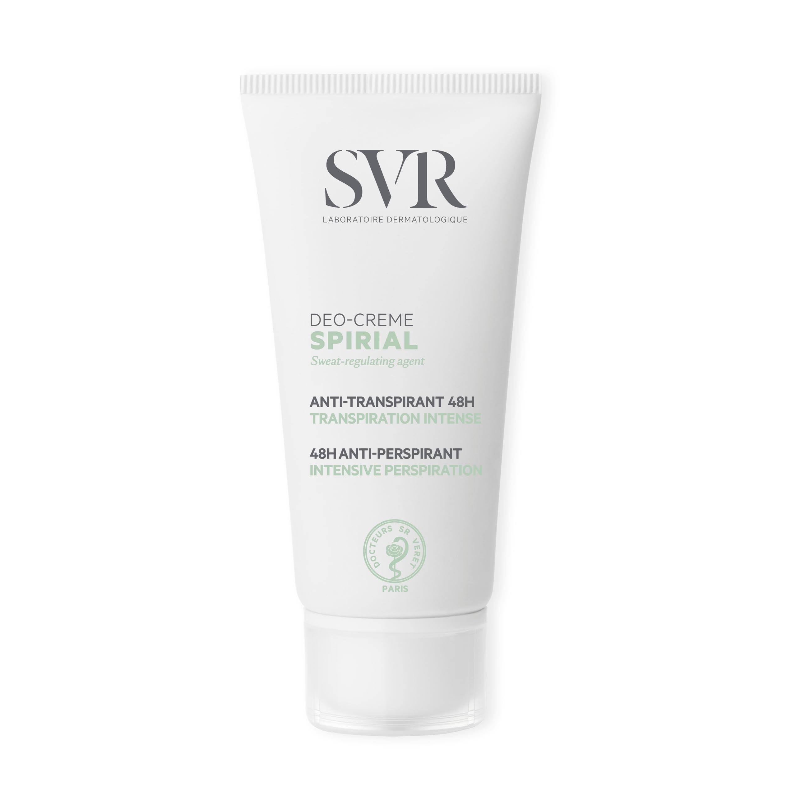 SVR Spirial Anti-Perspirant Deodorant Cream | 48H Protection | 50ml