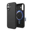 elago Magnetic Silicone Case for iPhone 17 – MagSafe Slim Cover (Black)