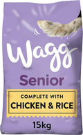 Wagg Senior Dry Dog Food Chicken & Rice – Joint Support - 15kg