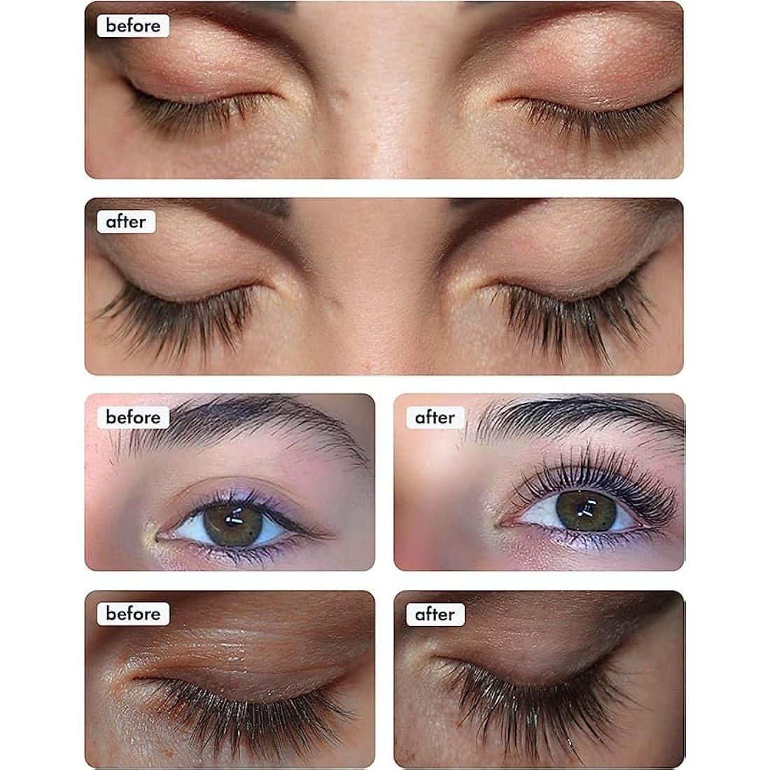 TOPLASH Eyelash and Eyebrow Growth Serum – Natural Volumizing Formula