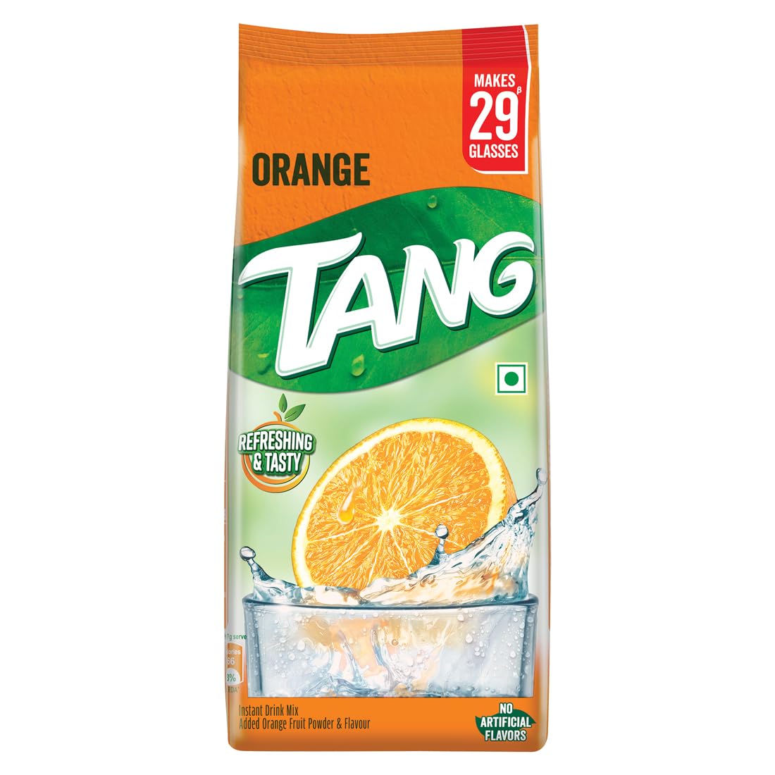 Tang Orange Instant Drink Mix | Vitamin Fortified Fruit Powder – 500g