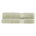 Christy Renaissance 2 Bath Sheets Set | Thyme Green | 100% Egyptian Cotton Pile | Luxuriously Soft and Super Absorbent | 675 GSM - image 1