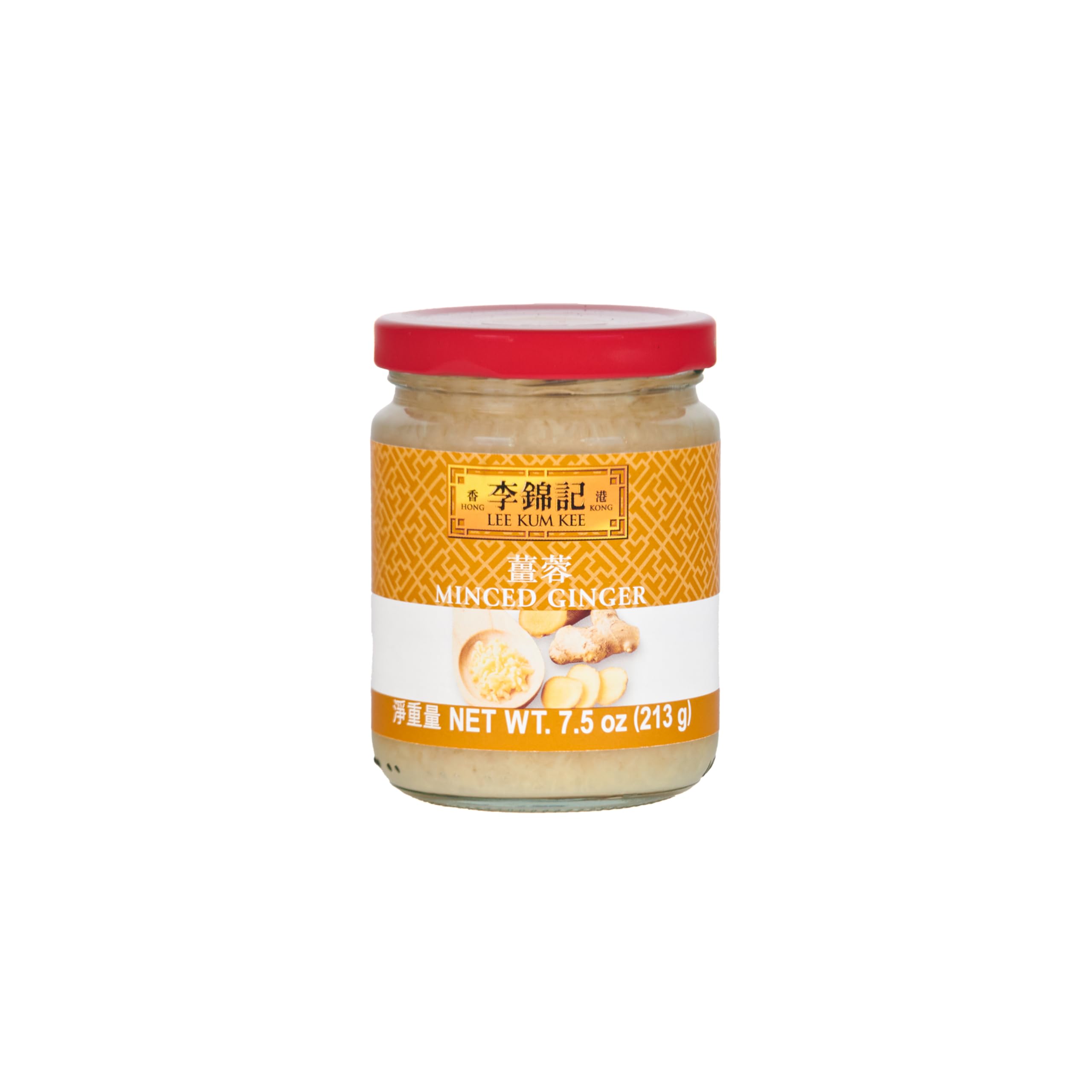 Lee Kum Kee Minced Ginger Paste for Stir-Frying, 7.5 oz (2-Pack)