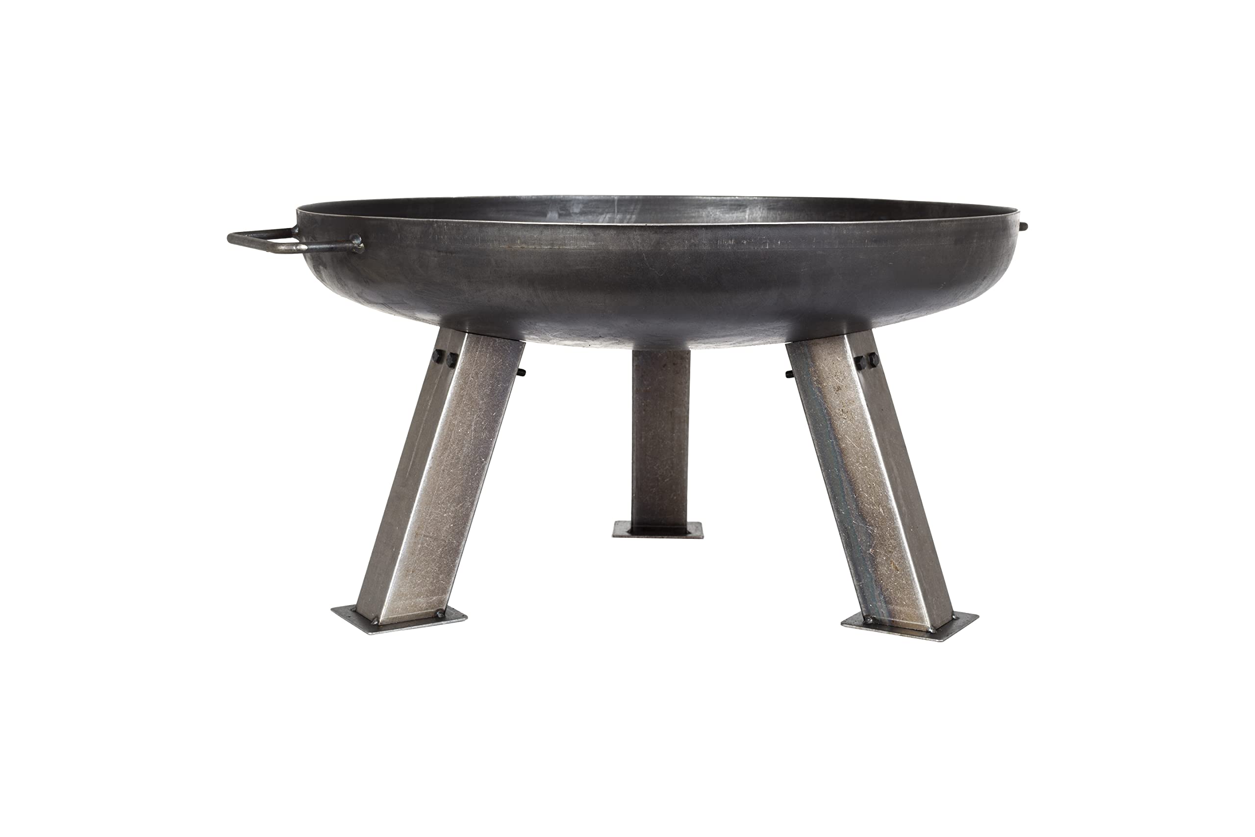 La Hacienda Pittsburgh Small Fire Pit – Oiled Steel Outdoor BBQ