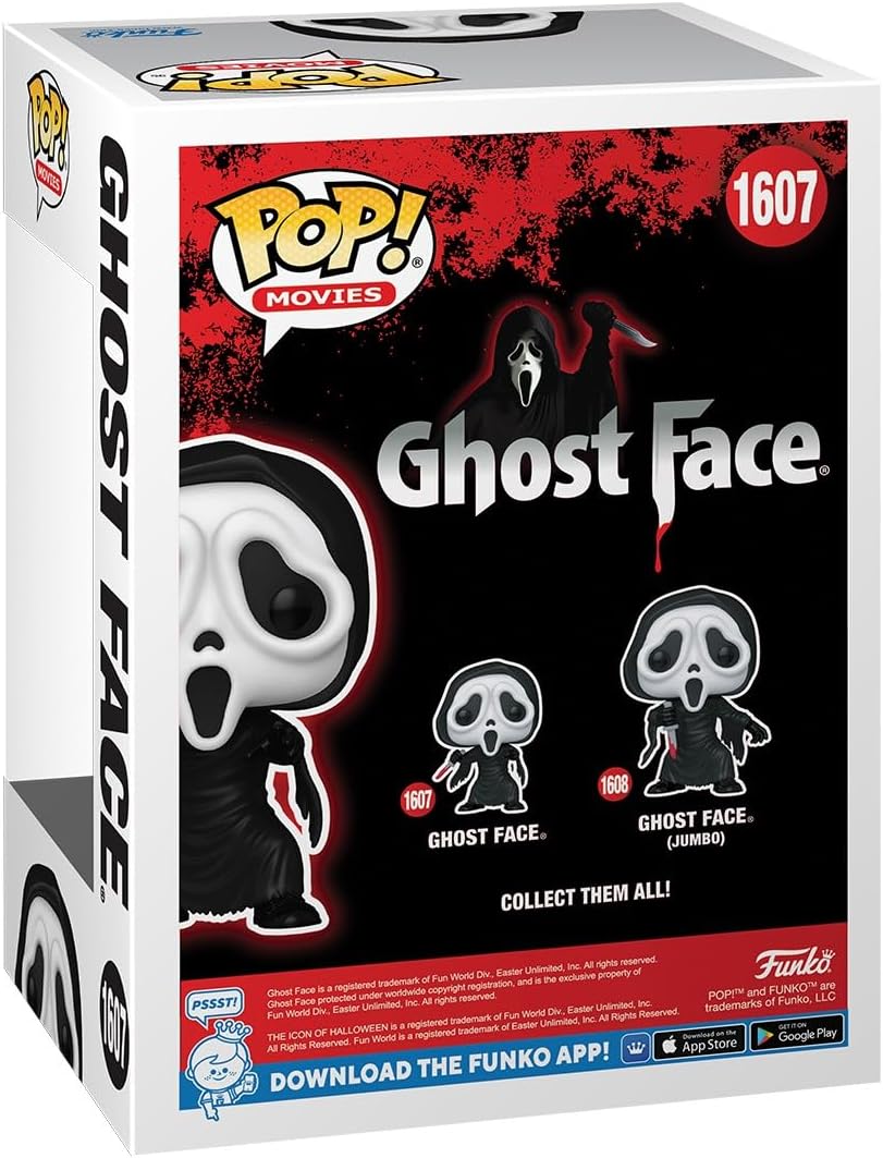 Funko Pop! Movies: Ghostface Vinyl Figure - 3.75 Inch Collectible