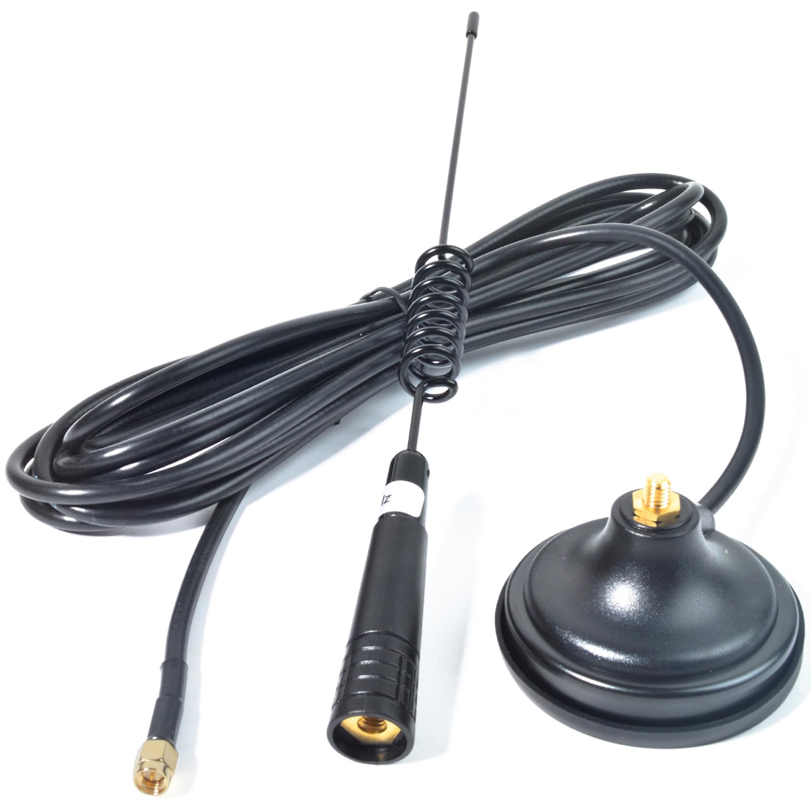 HYS 433MHz Magnetic Mount Antenna | 3dBi SMA-Male Radio Scanner Aerial
