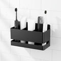 Wall Mounted Toothbrush Holder – Rustproof Aluminum 3-Slot Rack
