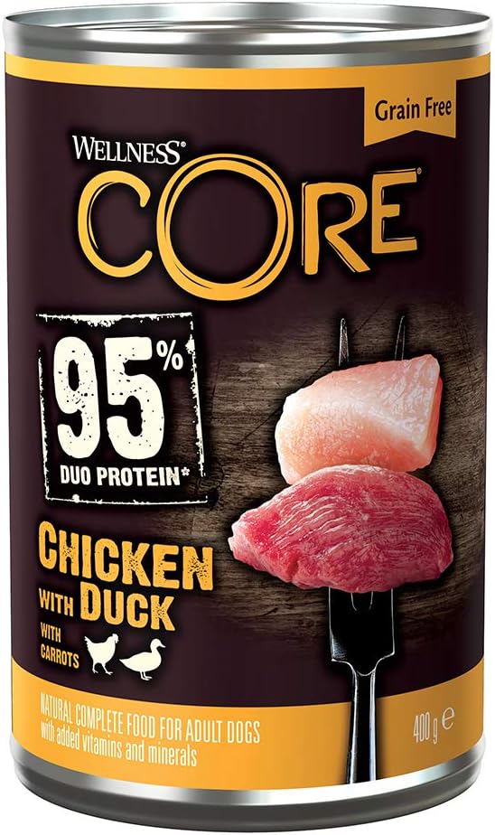 Jolof Store Chicken & Duck Grain-Free Wet Dog Food - 6 x 400g Paté
