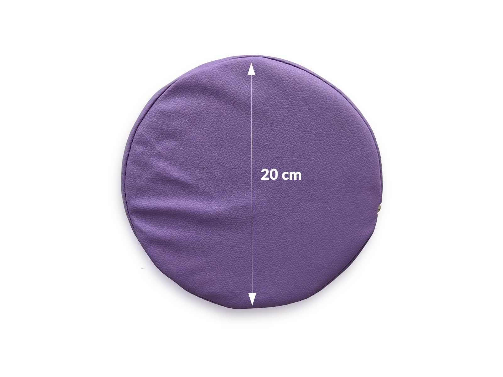 QUIRUMED Roller Cushion - 55x20cm Purple Leatherette Massage Bolster