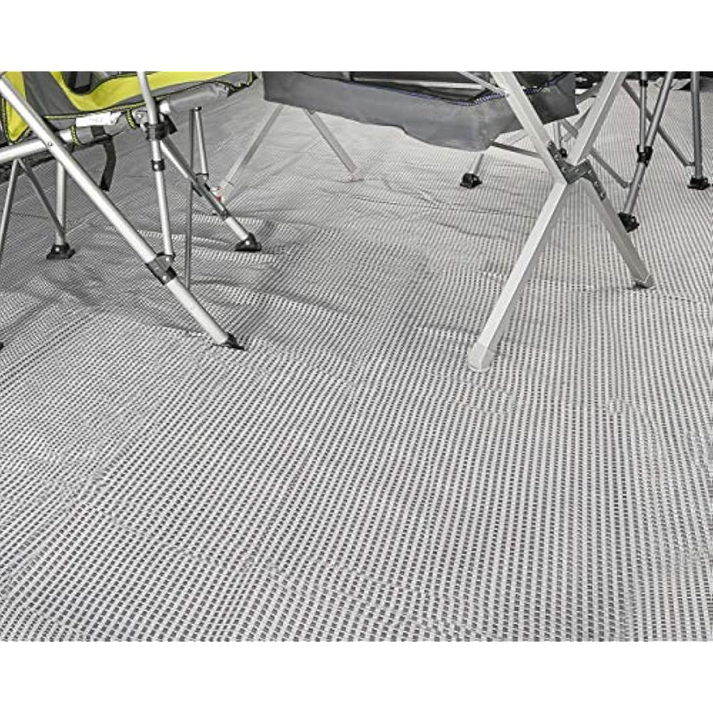Brunner Kine Tent Carpet – Gray Heavy-Duty Water Repellent 6x3m