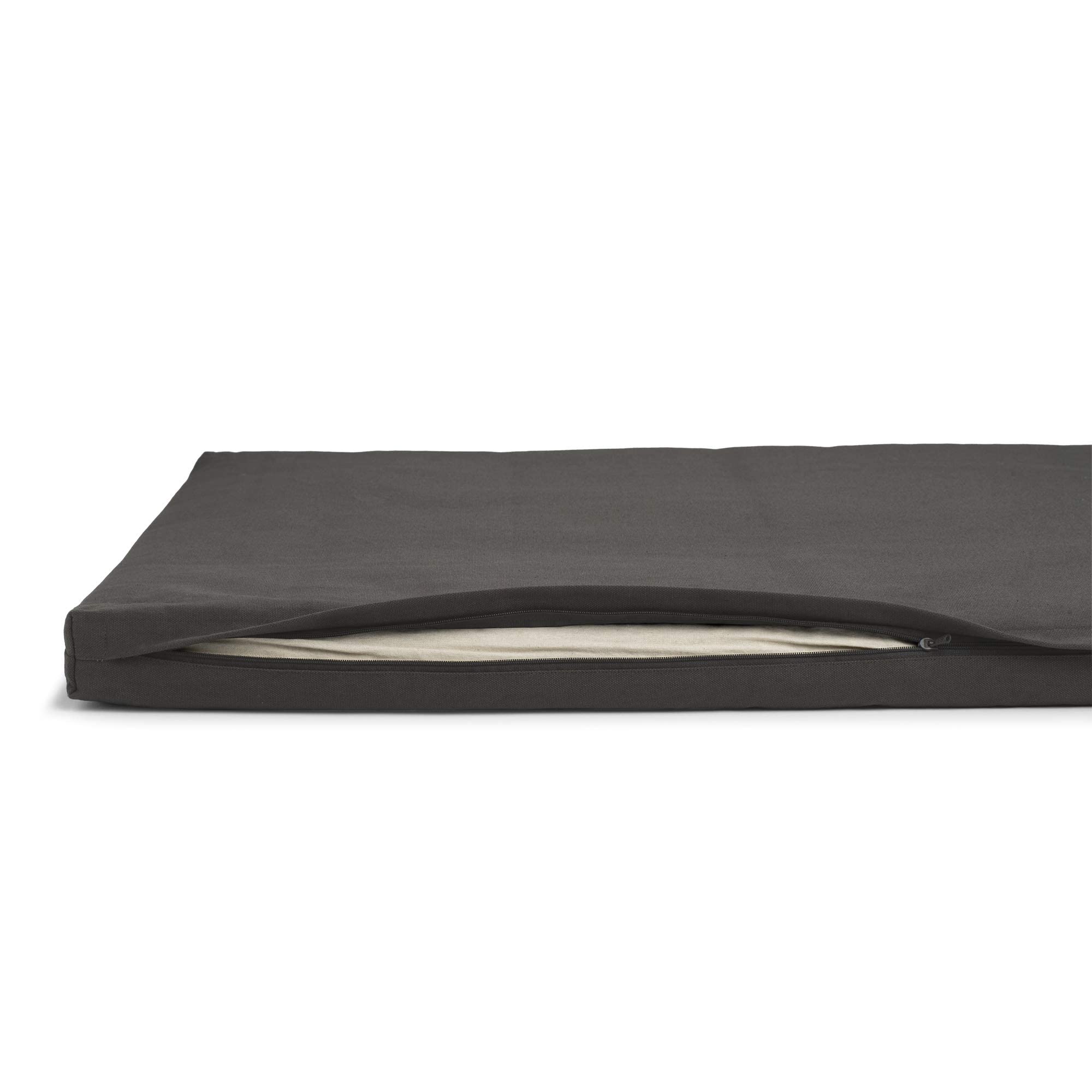 Basaho Zabuton Meditation Mat – Organic Cotton & Recycled Fibre – Stone