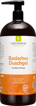 Greendoor Alkaline Shower Gel Sea Buckthorn-Orange – 500ml Natural
