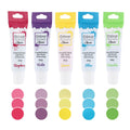 Colour Splash Food Colouring Gels – Unicorn 5 Pack Concentrated Tubes