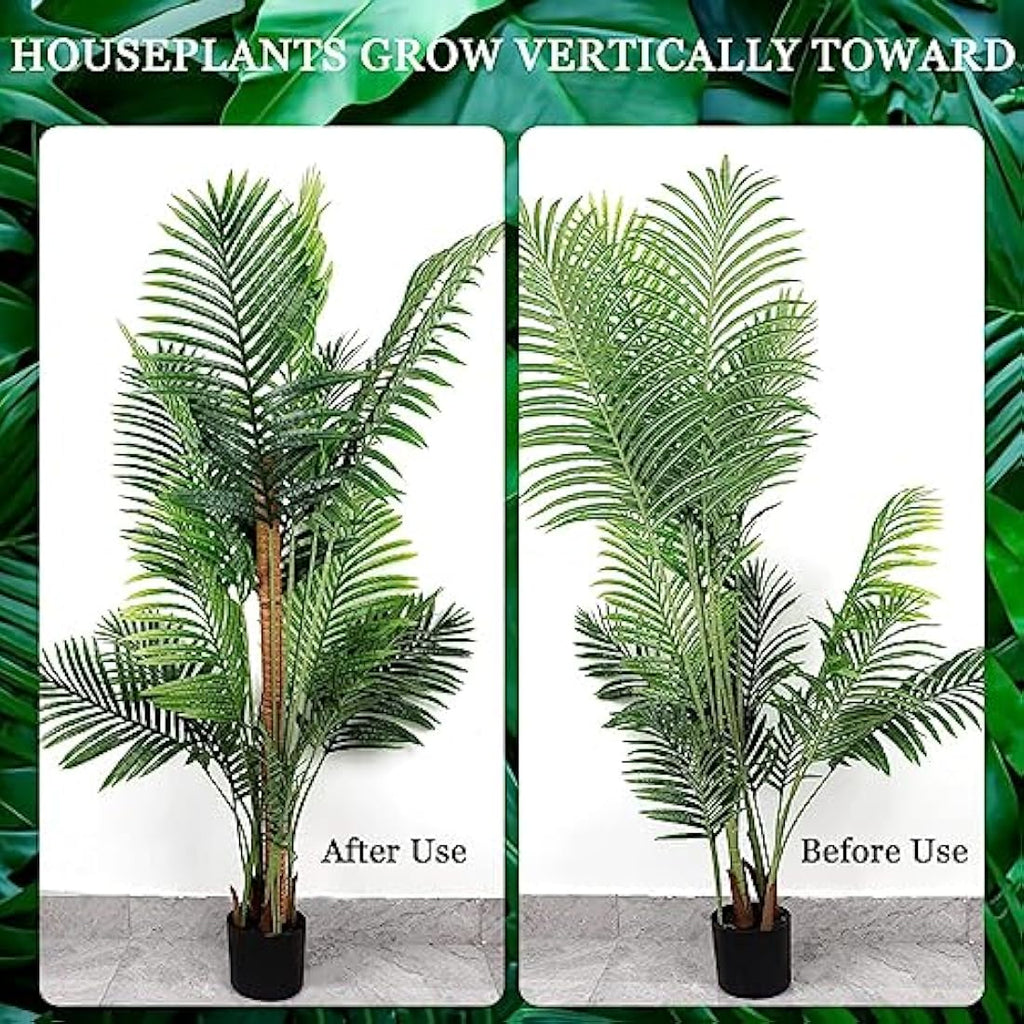 2-Pack Bendable Coir Moss Poles for Monstera - 60cm & 120cm