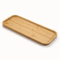 Bamboo Vanity Tray – Minimalist Bathroom Counter Organizer