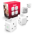 Innr Zigbee Smart Plug with Power Monitoring & Repeater – 4-Pack