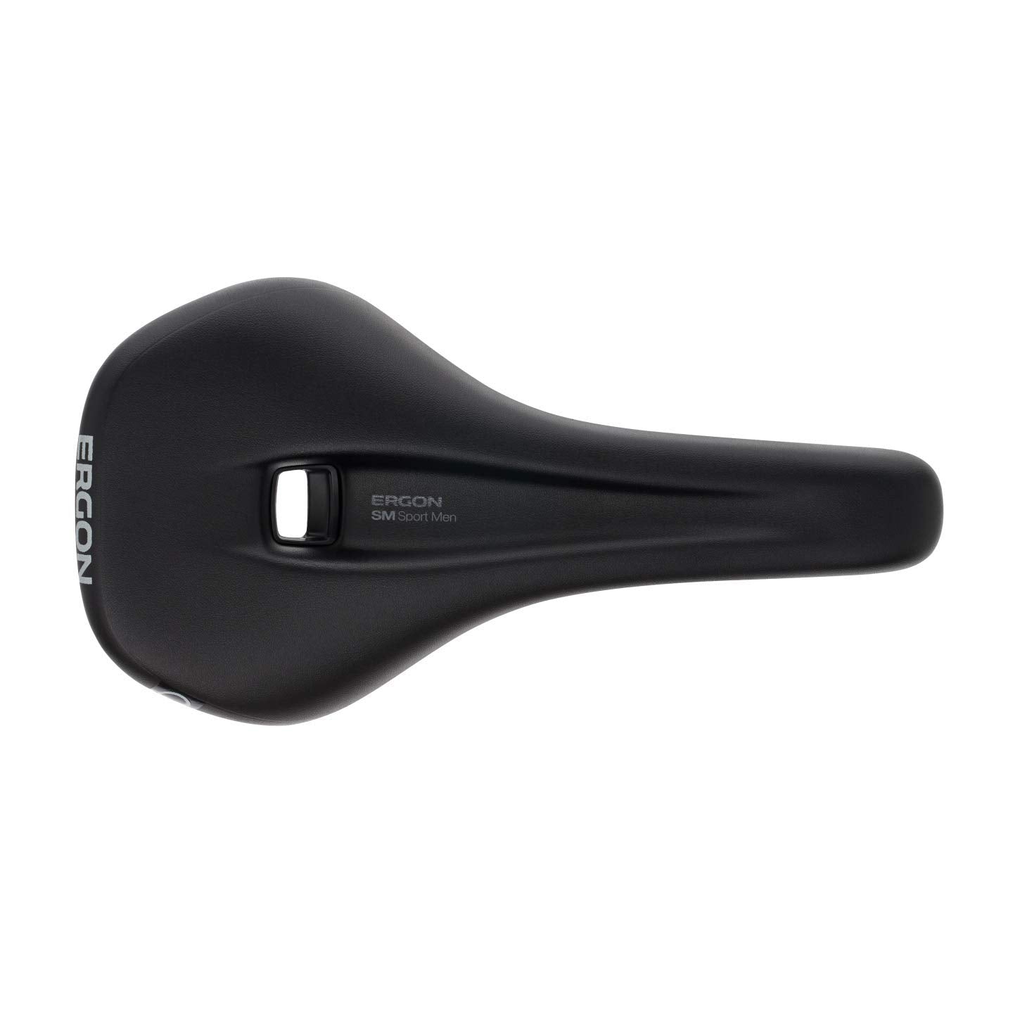 Ergon SM Sport Men's MTB Saddle – All-Mountain Trail Seat, Black, M/L