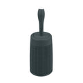 Addis Faux Hessian Toilet Brush with Detergent Dispenser – Charcoal