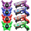 Laser Tag Guns Set of 4 with Vests – Infrared Shooting Game