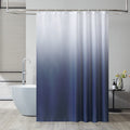 Furlinic Waterproof Shower Curtain – Blue Gradient Fabric, 200x200cm