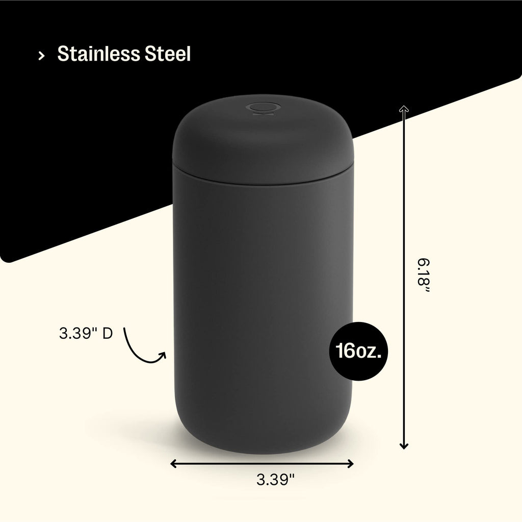 Fellow Carter Move Travel Mug – 16oz Insulated Stainless Steel Tumbler