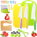 Doaizer Kids Safe Knife Set – Real Cooking Tools with Crinkle Cutter