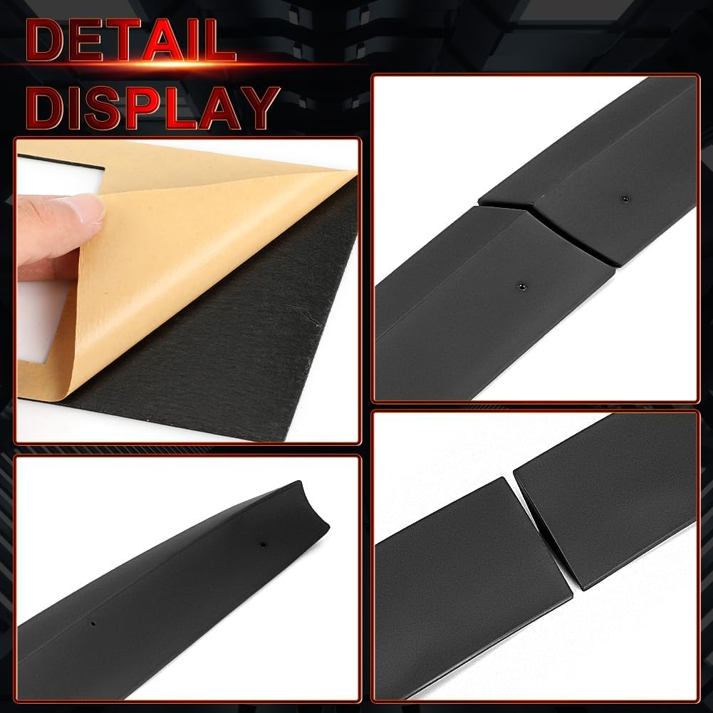 GEARZAAR Rear Roof Spoiler for Ford Transit Custom 2013-2020, Black PU