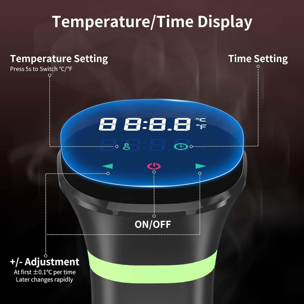 Jolof Store 1000W Sous Vide Precision Cooker | Immersion Circulator