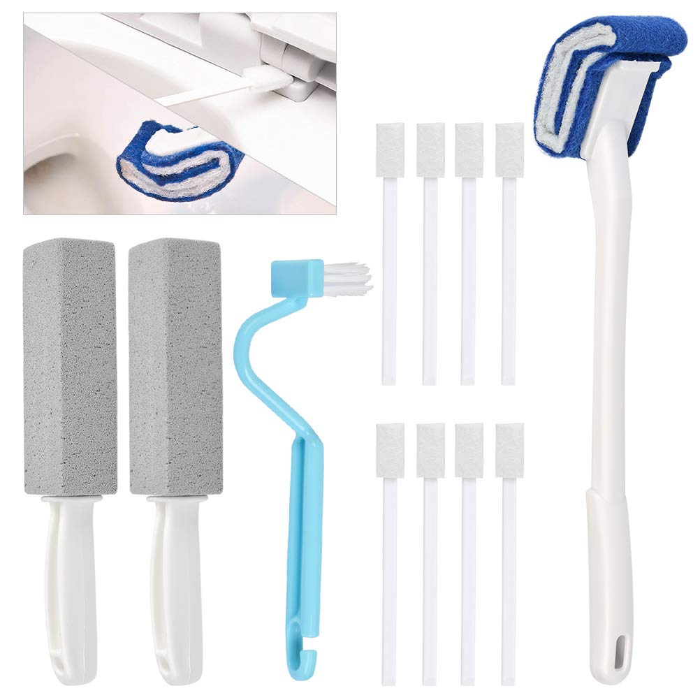 FOCCTS 12-Piece Pumice Cleaning Stone Set for Toilet and Limescale