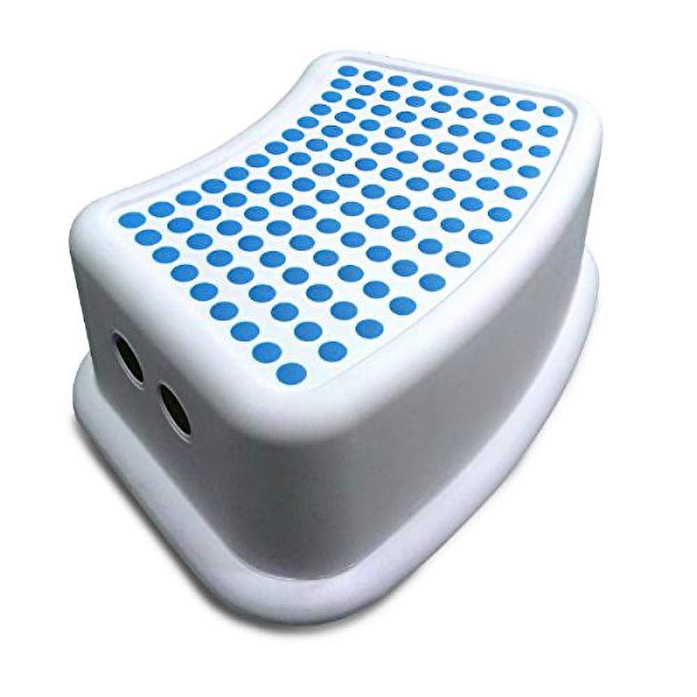 Addis Kids Bathroom Booster Step Stool, navy teal - image 1