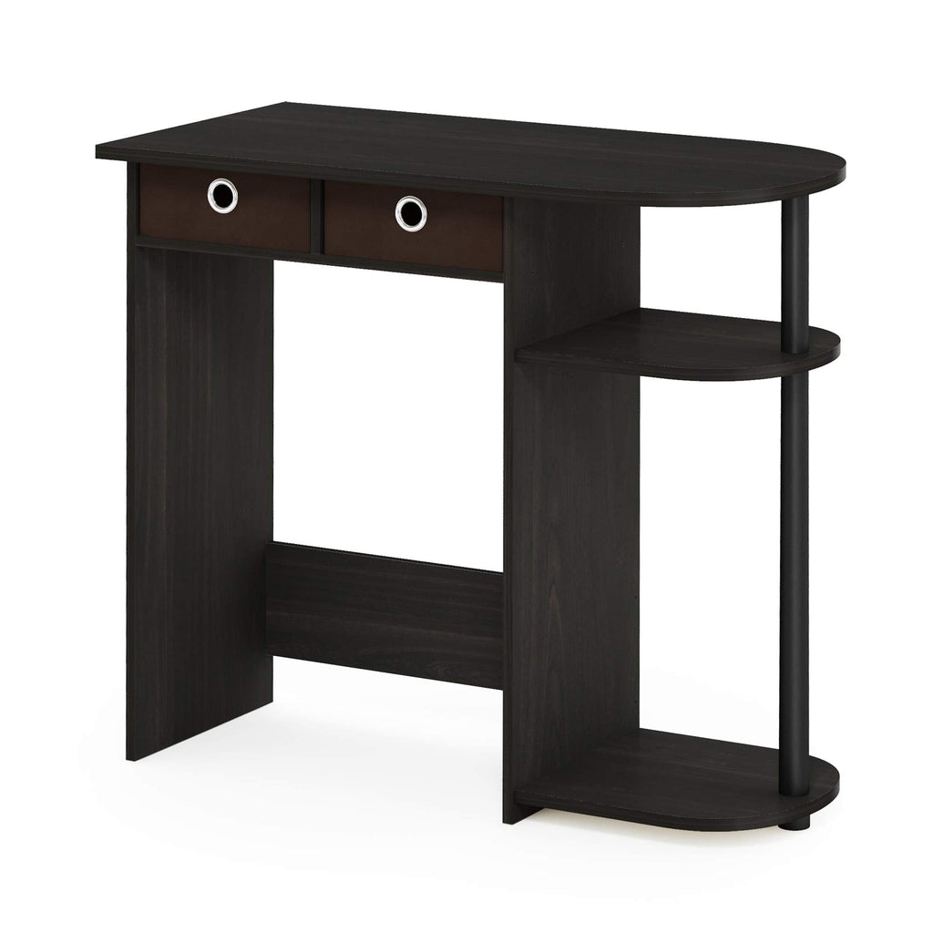 Furinno Go Green Home Laptop Notebook Computer Desk, Study Desk, Writing Desk, Espresso/Black/Brown - image 5