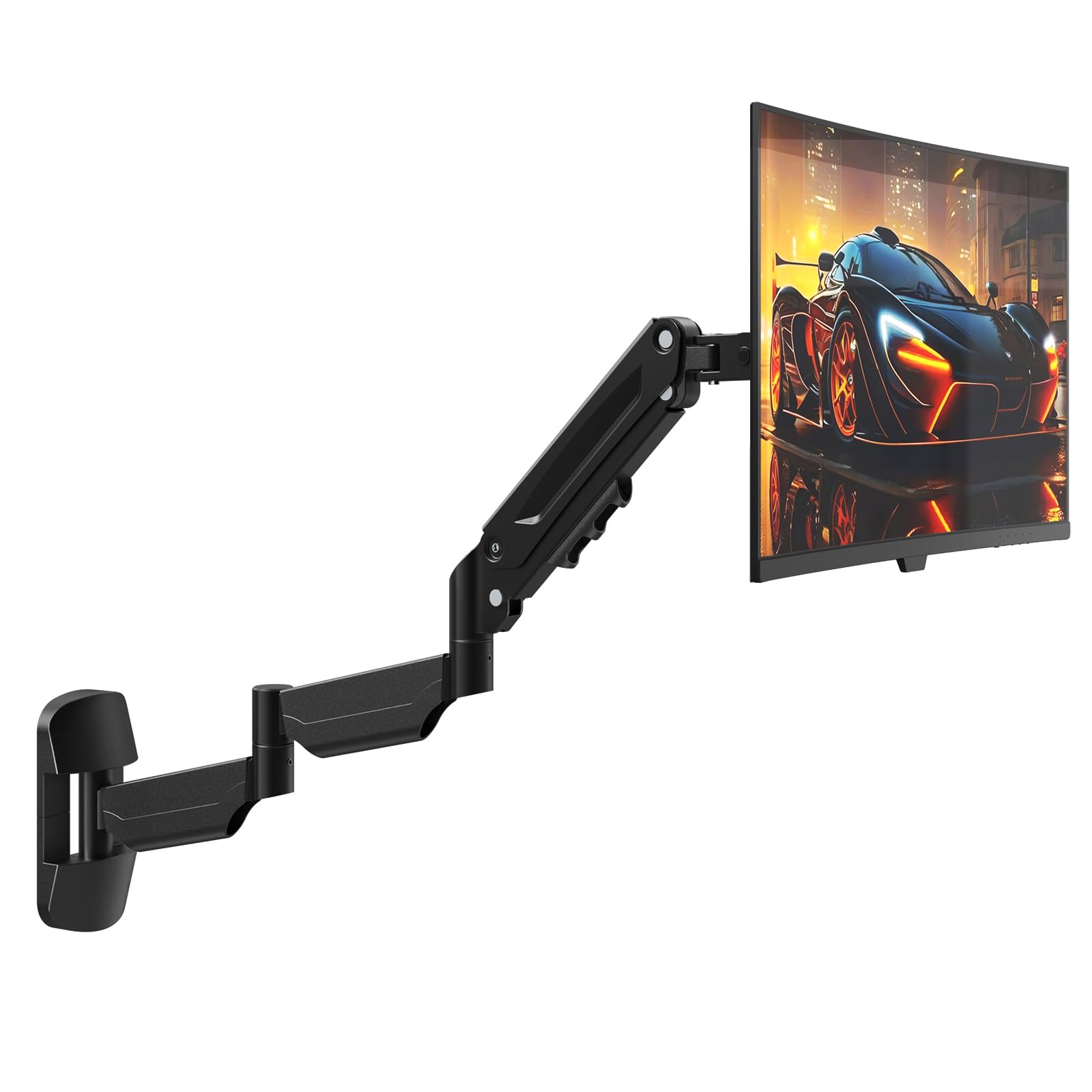 Monitor Wall Mount – Extra Long Adjustable Arm for 17-32"