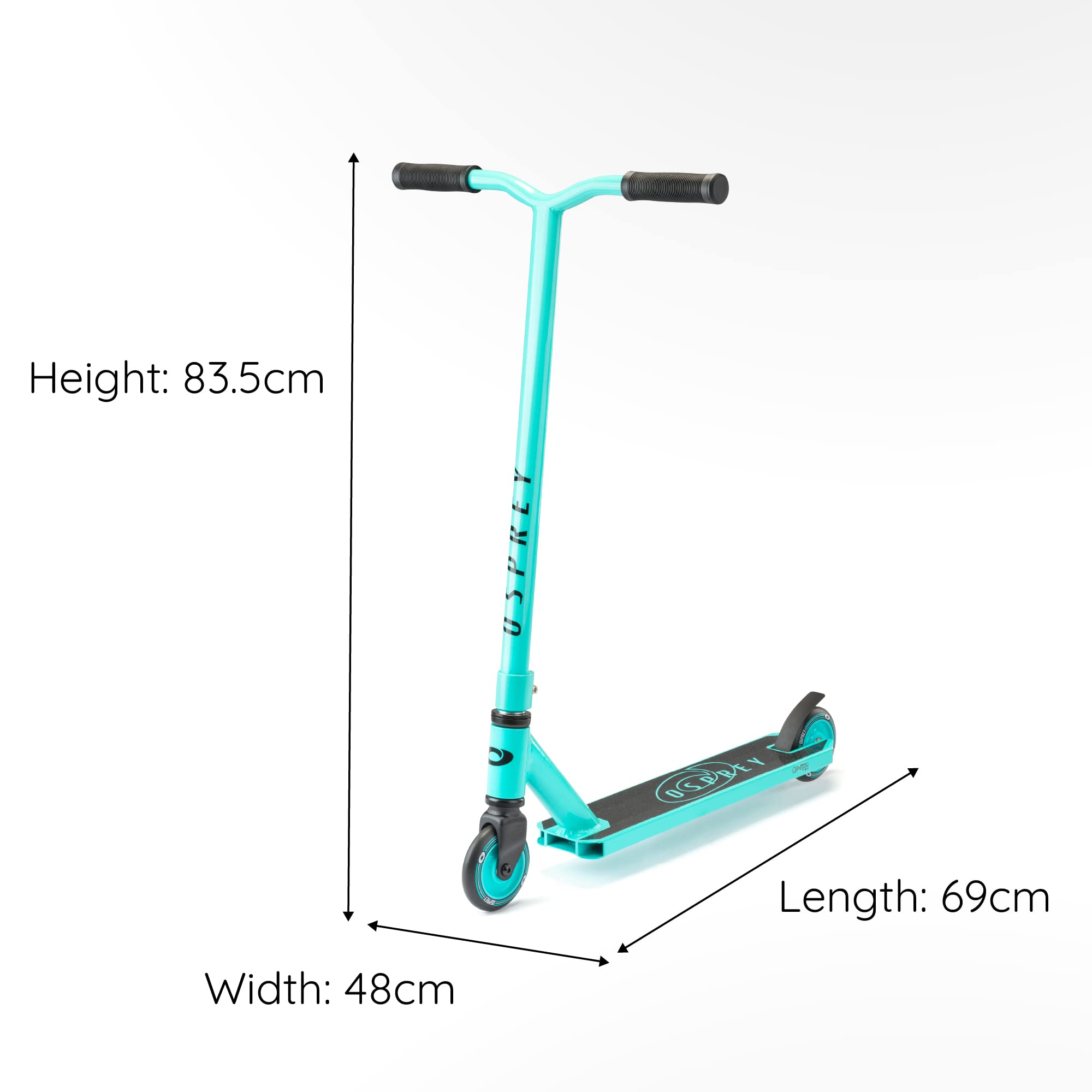 Osprey RT-1440 Stunt Scooter – Advanced T-Bar Kick Scooter for Kids & Adults