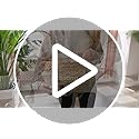 La Jolíe Muse Seagrass Planter Basket - Handwoven Indoor Pots, 3-Pack