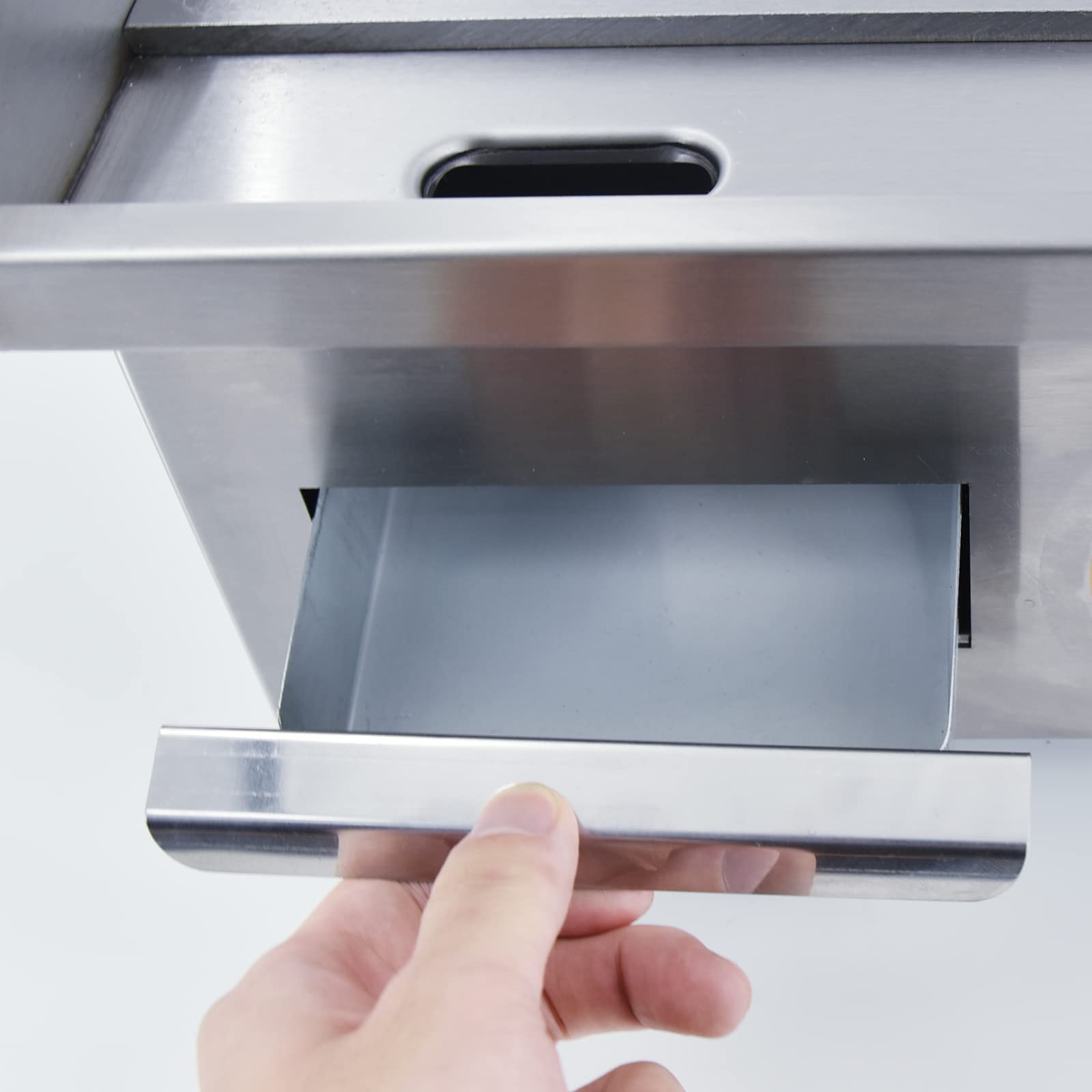 Jolof Store Commercial Electric Griddle – 1500W Stainless Steel Flat Top