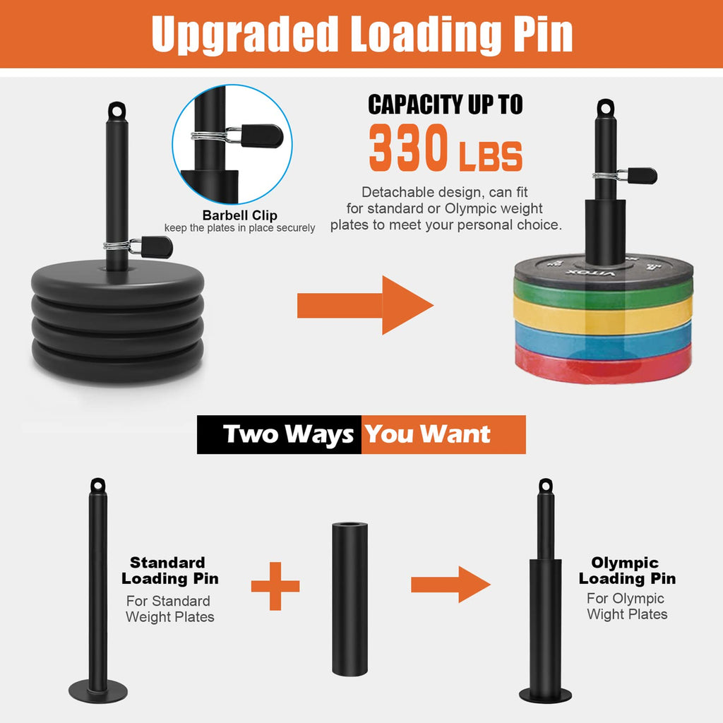SERTT Home Gym Pulley System | Weight Cable Machine for LAT Pulldowns