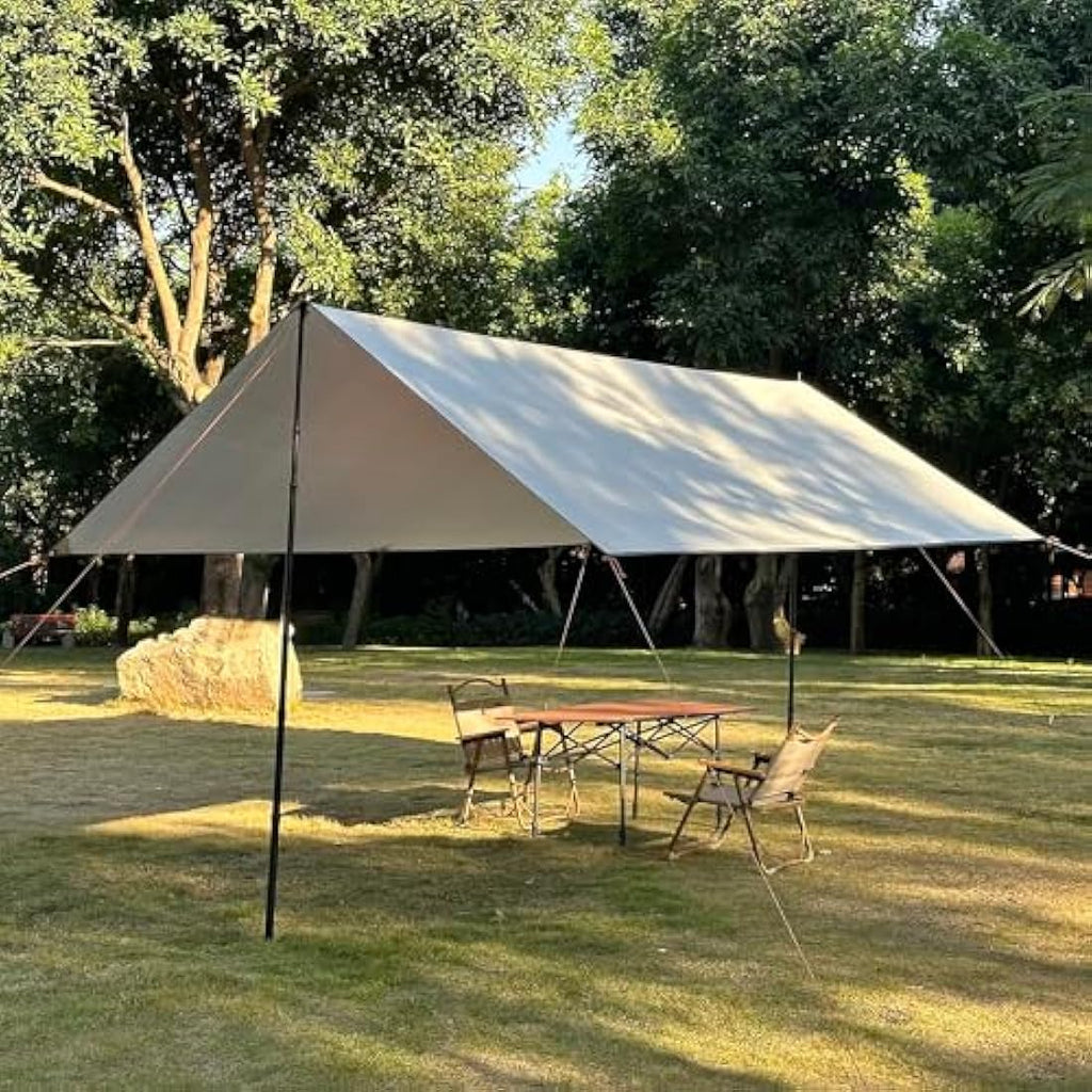HIDEWALKER Waterproof Camping Tarp – 3x5m Ripstop Tent Rain Fly