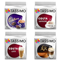 Tassimo Coffee Pods Variety Pack - Costa, Cadbury & L'Or - 56 Discs