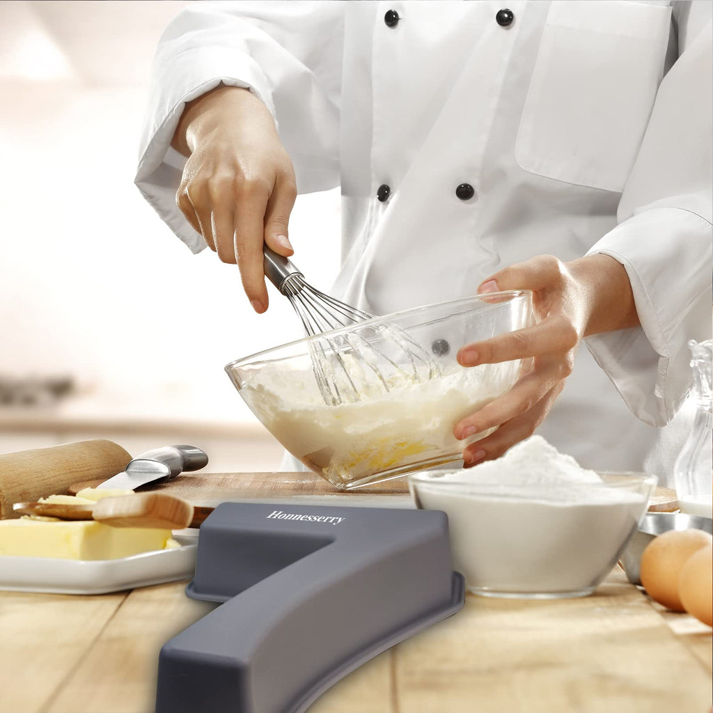 Honnesserry Silicone Number Cake Tins | 0-8 Non-Stick Large Baking Moulds