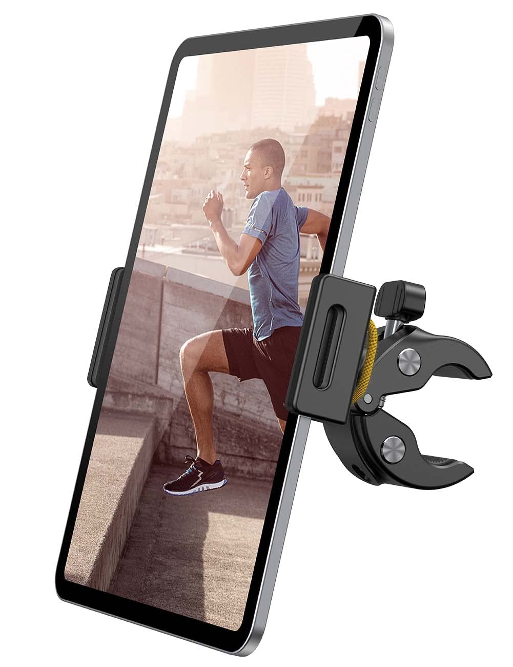 Lamicall Exercise Bike Tablet Holder | Adjustable Gym Mount for 4.7-13" iPad