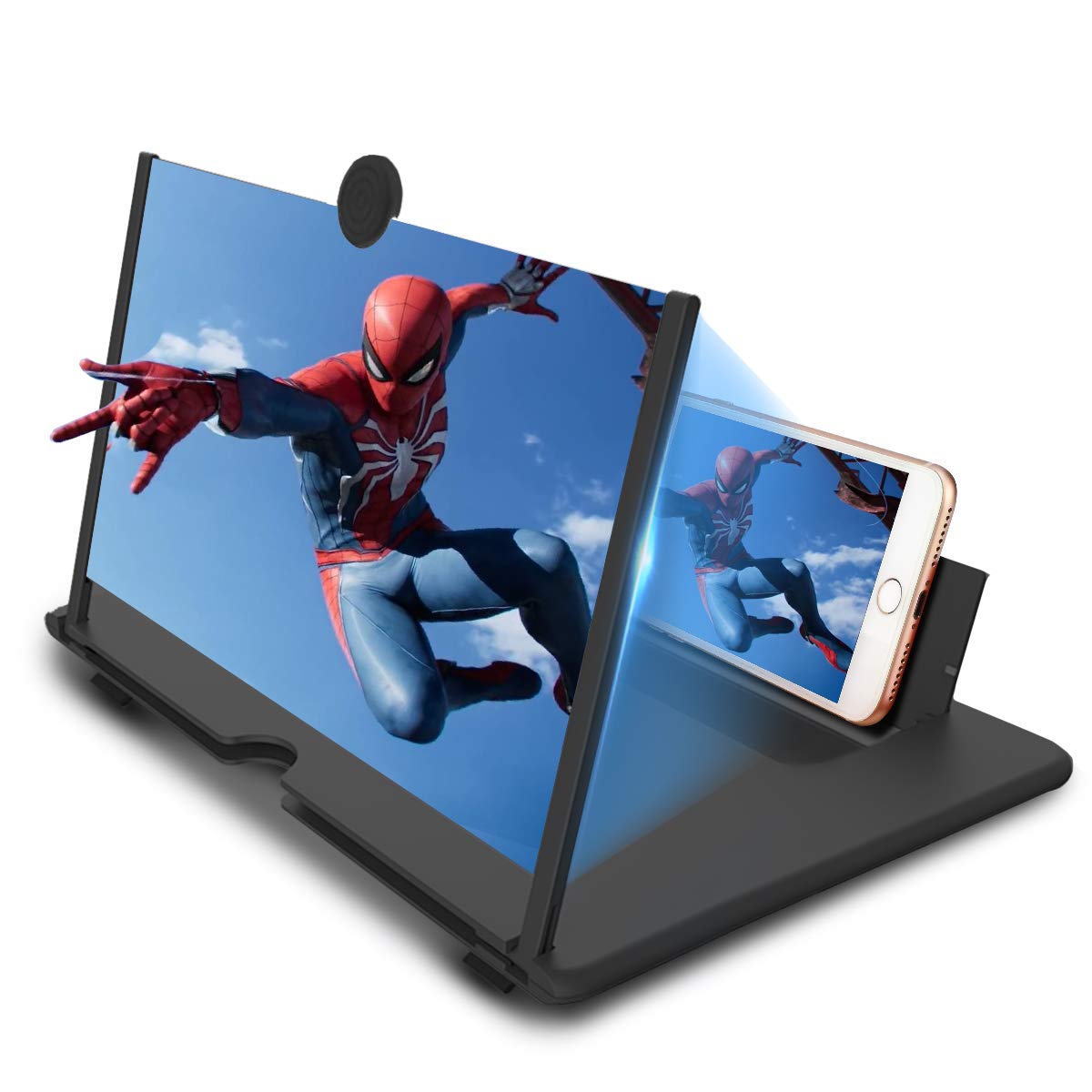 Newseego 12" Phone Screen Magnifier – HD Foldable Video Amplifier