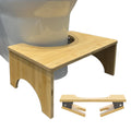 Jolof Store Bamboo Squatting Potty Stool – Ergonomic Toilet Footstool