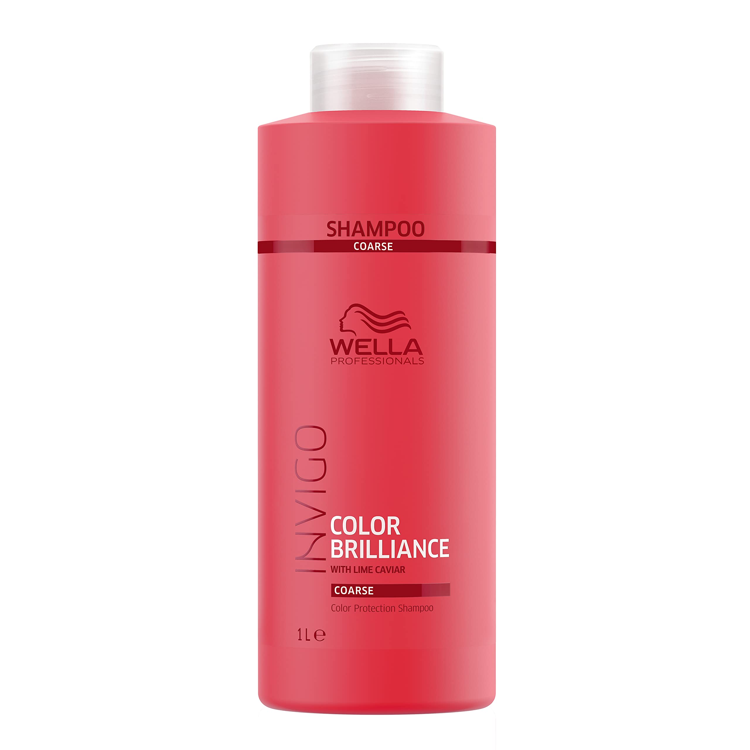 Wella Invigo Color Brilliance Shampoo for Coarse Hair - 1L Bottle