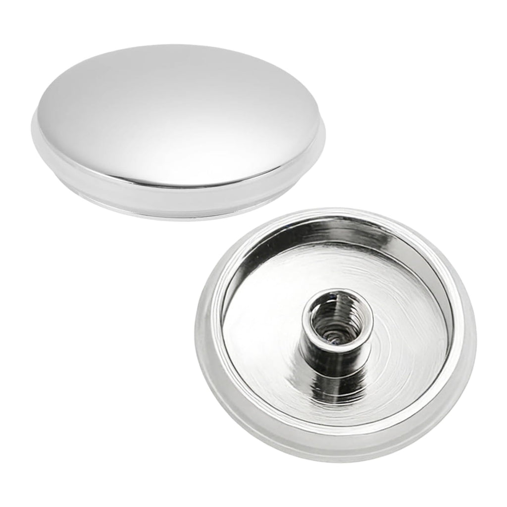 36mm 2-Pack Sink Push Button Drain Stopper, Click Clack Pop Up Waste Cover Plug Replacement for Kitchen, Bathroom & Vanity Basins - image 1