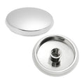 36mm 2-Pack Sink Push Button Drain Stopper, Click Clack Pop Up Waste Cover Plug Replacement for Kitchen, Bathroom & Vanity Basins - image 1