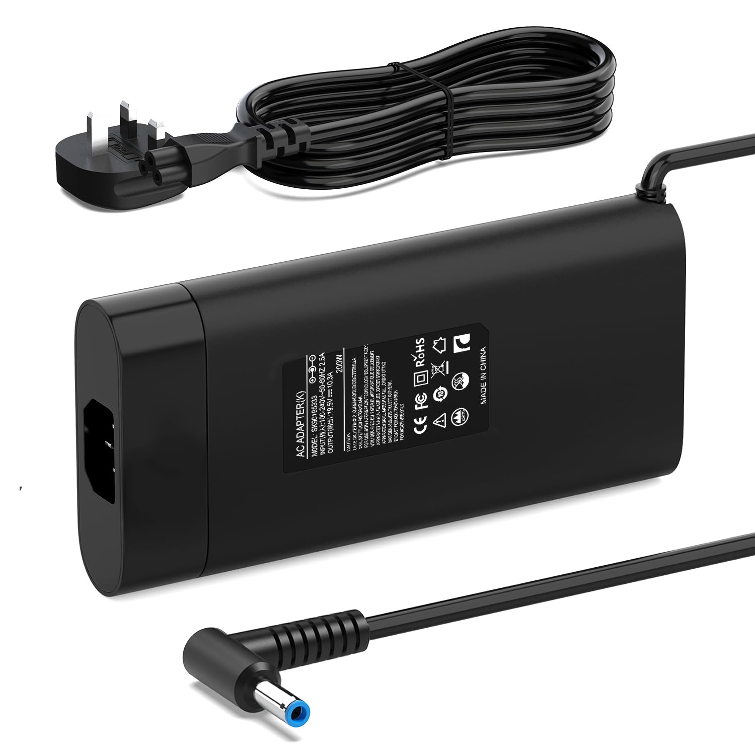 200W Laptop Charger for HP Omen Victus Pavilion Gaming