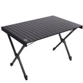 Timber Ridge Folding Camping Table – Aluminum 4-6 Person Portable Table