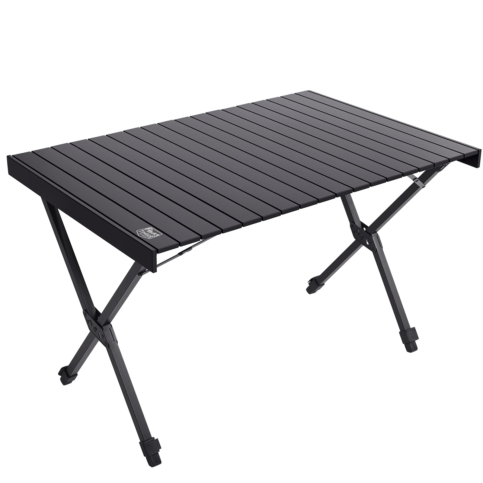 Timber Ridge Folding Camping Table – Aluminum 4-6 Person Portable Table