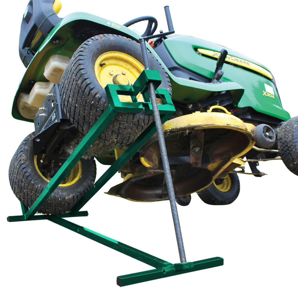 VOUNOT Ride on Mower Jack Lift – 400kg Telescopic Maintenance Jack