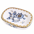 Ceramic Self-Draining Soap Dish | Double-Layer Porcelain Tray